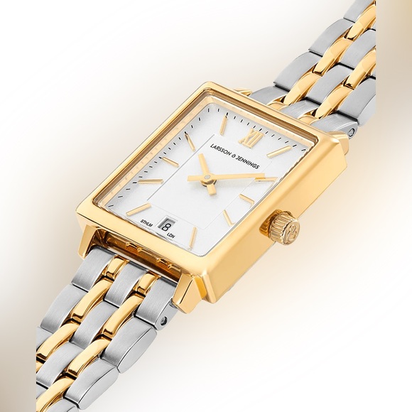 LARSSON & JENNINGS / Boyfriend Mixed Metal Watch - Picture 4 of 7